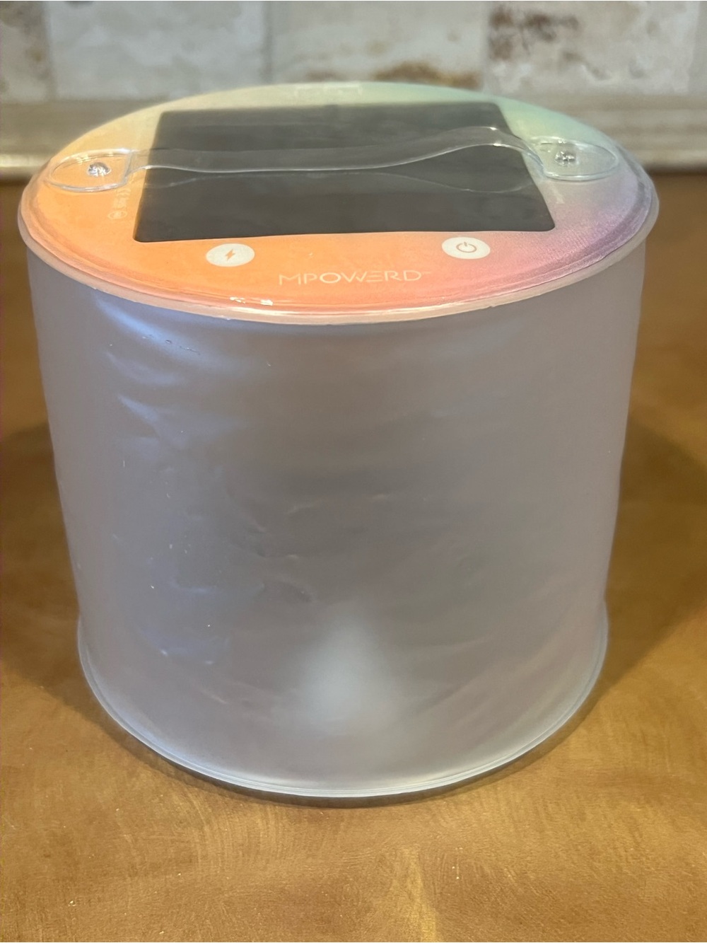 Luci Solar Light, inflatable Multi-Color Lantern w/ handle, tested
